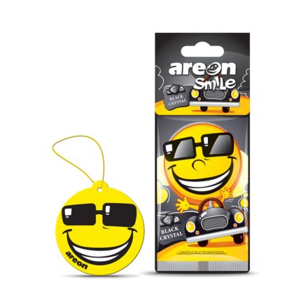 Areon autóillatosító Smile Black Crystal