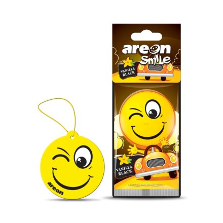Areon autóillatosító Smile Vanilla Black
