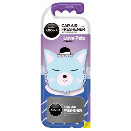 Aroma Car autóillatosító Art Cats Cutie Ocean