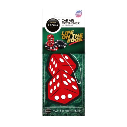 Aroma Car autóillatosító Life on the Edge Dobókocka