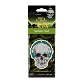   Aroma Car autóillatosító Dia de los Muertos Headphones Skull