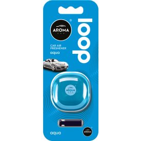 Aroma Car autóillatosító Loop Gél Aqua