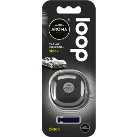 Aroma Car autóillatosító Loop Gél Black