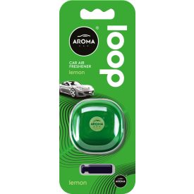 Aroma Car autóillatosító Loop Gél Lemon