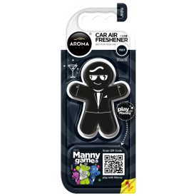 Aroma Car autóillatosító Manny Black