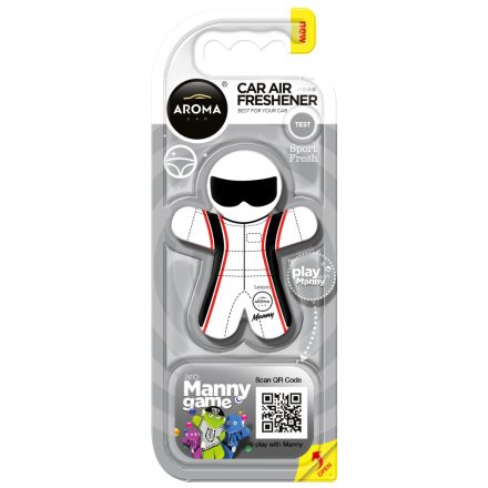 Aroma Car autóillatosító Manny Sport Fresh
