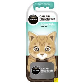 Aroma Car autóillatosító Real Cats Toffee Cream