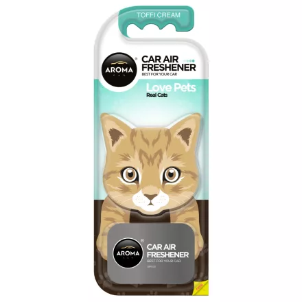 Aroma Car Real Cats Toffee Cream