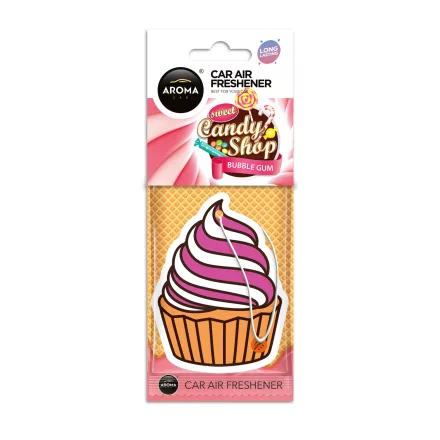 Aroma Car Sweets Pink Bubble Gum