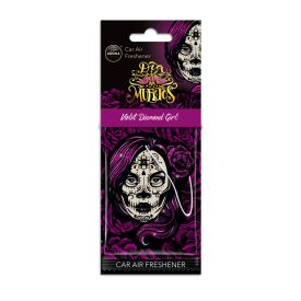   Aroma Car autóillatosító Dia de los Muertos Violet Diamond Girl