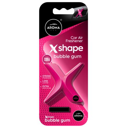 Aroma Car autóillatosító Xshape Bubble Gum 8 g
