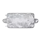 Napfényvédo és hófogó elso, 150x70cm, összetekerheto