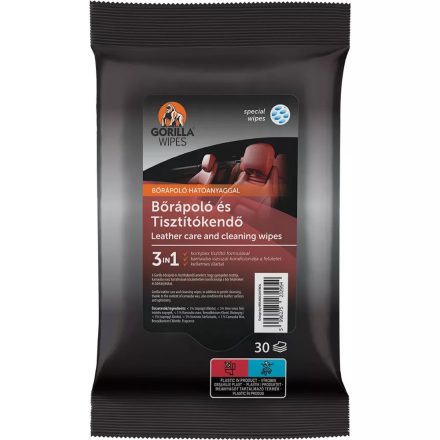 Gorilla Wipes bőrápoló kendő 30 db