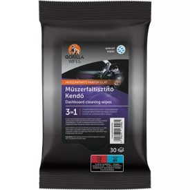 Gorilla Wipes műszerfalápoló kendő 30 db